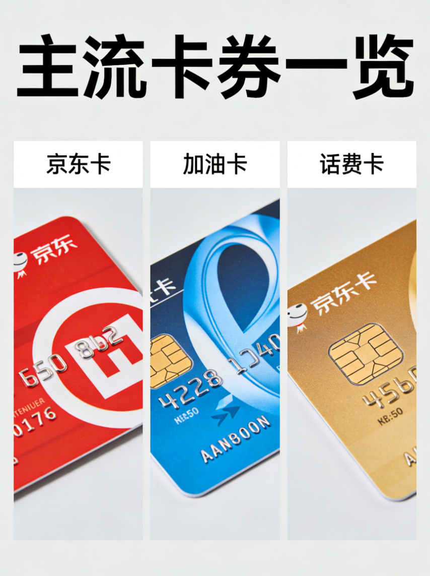 承兑回收支持哪些卡券？